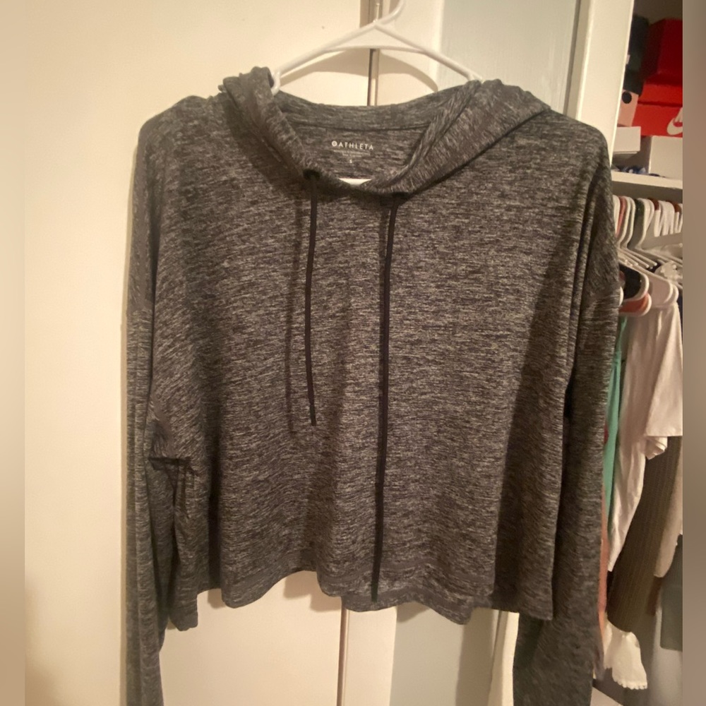 Athleta Cropped Hoodie